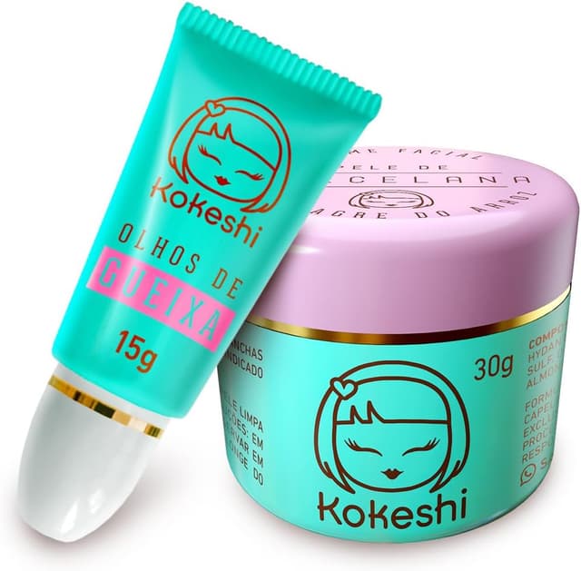 Kit Renovadores Faciais Kokeshi